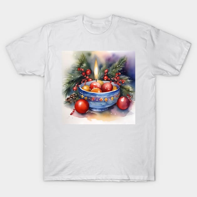 Armenian Christmas - January 6 - Watercolor T-Shirt by Oldetimemercan